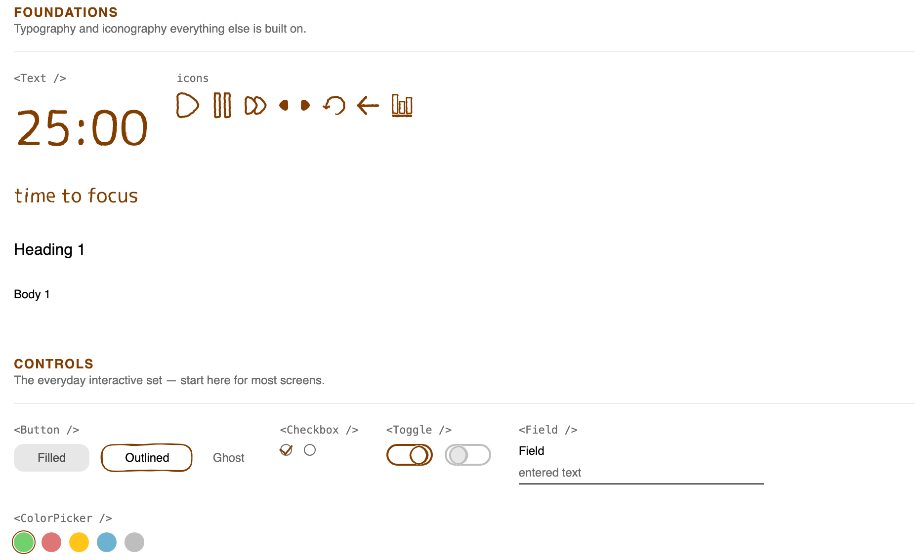 Shipping a hand-drawn design system cover